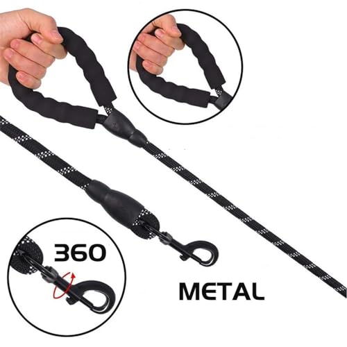Laisse solide pour chien avec longe verte 150cm et finitions premium - 8