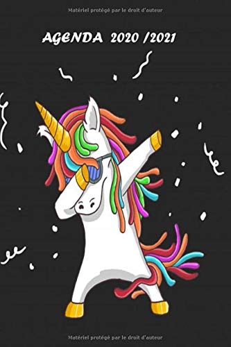 Télécharger agenda scolaire licorne 2020 2021: agenda journalier 2020 2021 une page par jour, agenda semainier 2 Livre PDF Gratuit