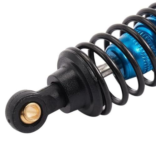 Amortiguadores de aluminio Tamiya TT-02 1/10 RC piezas de repuesto azul 4 uds 5