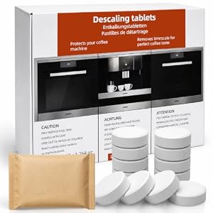 12 Stück Entkalkungstabletten für Miele Kaffeevollautomaten & Dampfgarer