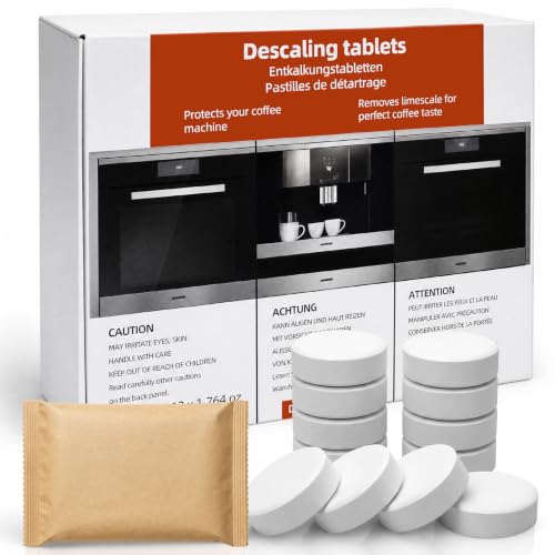 12 Stück Entkalkungstabletten für Miele Kaffeevollautomaten & Dampfgarer