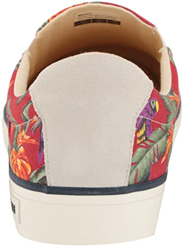 Seavees Mens Hawthorne Slip-On Magnum Sneaker, Red Jungle Bird, 9 Us #TOP27