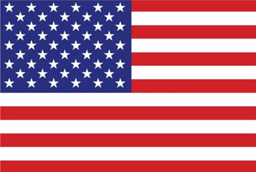 Image of American Flag Magnets for Trucks - 3-Pack Heavy Duty Magnetic Set - Removable Red, White, and Blue - Weather-Resistant - 6 x 4 Inch