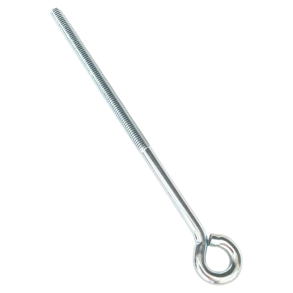 25 viti ad anello da 150 mm, vite a occhiello M8 per carichi pesanti, occhielli a vite, filettatura metrica precisa per una presa sicura, versatile, ideale per costruzioni, giardini e fai da