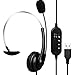 Auricolare USB con microfono, USB cablato stereo per computer con microfono per PC portatile, cuffie cablate con regolatore del volume per call center/ufficio/conferenze/chat online