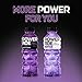 POWERADE ZERO, Zero Calorie Electrolyte Enhanced Sports Drinks, Grape, 20 fl oz, 24 Pack
