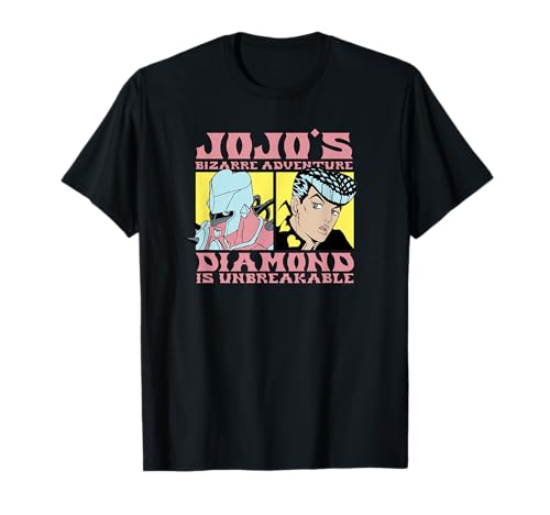 JoJo Part 4 Josuke and Shining Crazy Diamond Drawing Anime T-Shirt