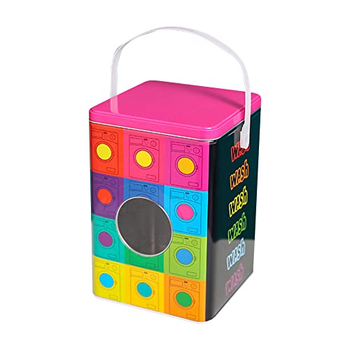 2x Waschmittel Box 1,8L - Transparente Aufbewahrung Mit Messbecher