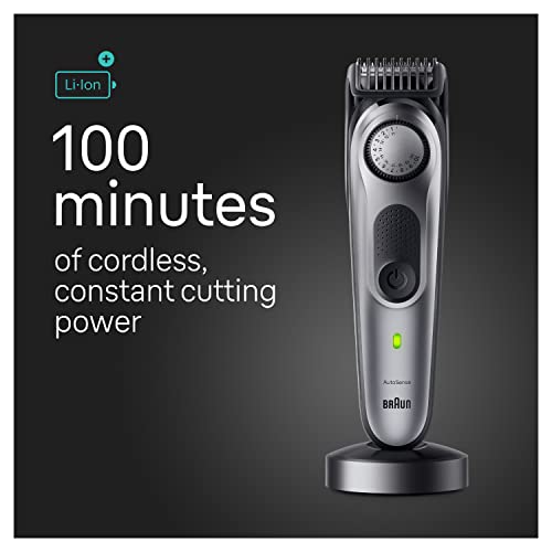 Braun All-In-One Style Kit Series 7 7410, 8-In-1 Trimmer For Men With Beard Trimmer, Body Trimmer For Manscaping, Hair Clippers & More, Braun’s Sharpest Blade, 40 Length Settings, Waterproof #TOP4