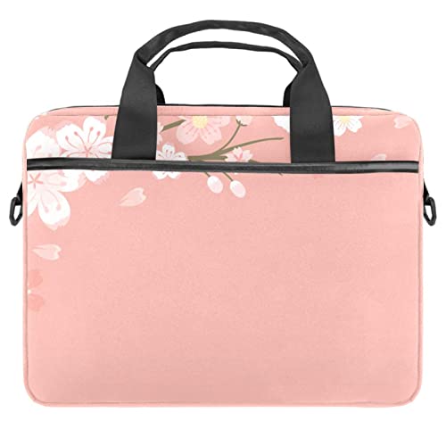 Sac bandoulière ordinateur 13 à 14.5 pouces sacoche fleur de cerisier