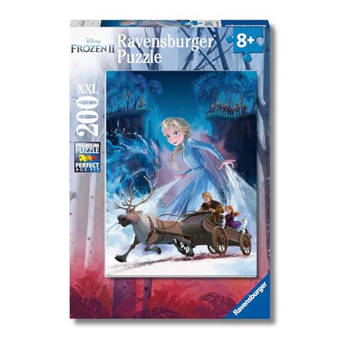 Ravensburger - Puzzle Frozen 2, 200 Pezzi XXL - Puzzle Bambini 8 Anni, Collezione Disney, Giochi Educativi e Divertenti, Idee Regalo