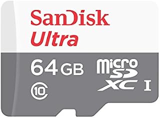 Sandisk Ultra 64 GB Micro SDHC/Micro SDXC UHS-I Card Up to 48MB/s (SDSQUNB-064G-GN3MN)