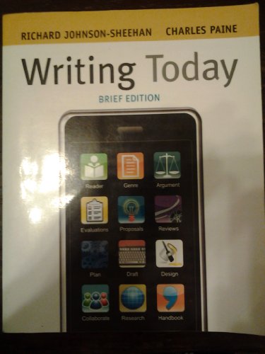 Writing Today, Brief Edition