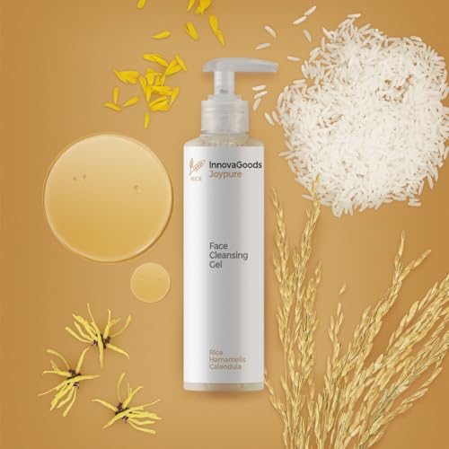 Soin du visage avec riz InnovaGoods anti teint terne et peau sèche