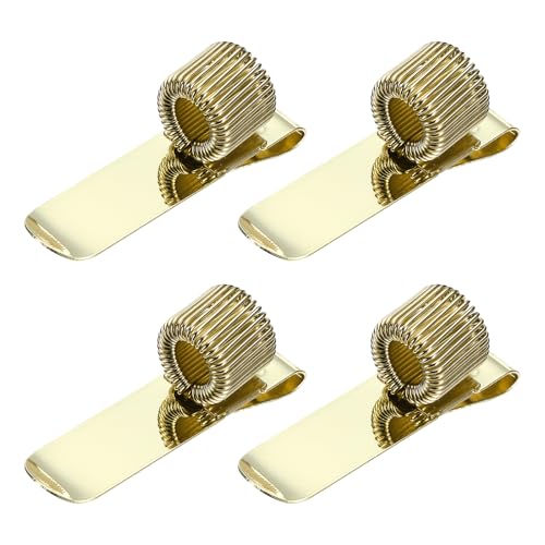 Fixation stylo pour carnet PATIKIL lot de 4 clips réglables anti-perte