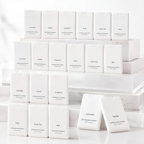 24 Pack Hand Sanitizer Spray Bulk Travel Size, 0.67 Fl. oz