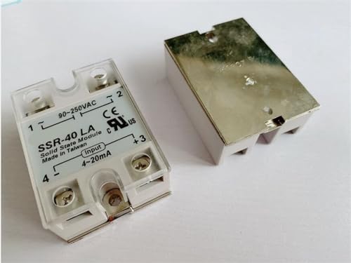 Module de relais à semi-conducteurs SSR-80LA 4-20mA entrée charge 90-250VAC