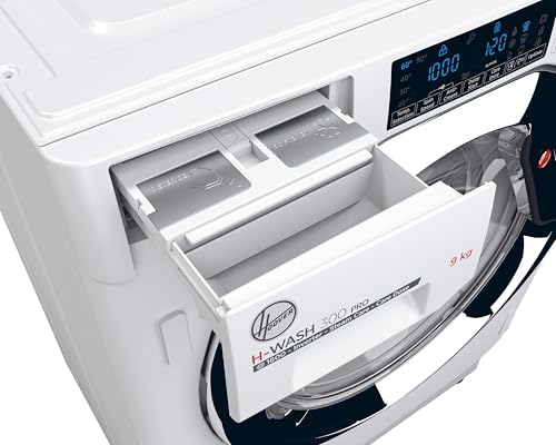 Hoover HBWODS69TAMCE/80 9kg Integrated Washing Machine With Autodose, A Rated, White and Chrome - Image 4