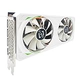 51RISC RTX 3070 Graphics Card, 8GB GDDR6 White Edition PCIe 4.0 256-bit HDMI 2.1 DisplayPort 1.4a Dual Fan Cooling Protective Backplate (RTX 3070 8GB)