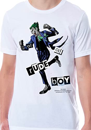 DC Comics Mens' The Joker Classic Playing Card Rude Boy Sleep Pajama Set3