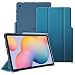 Produktbild Fintie Hülle für Samsung Galaxy Tab S6 Lite 10,4 Zoll 2024/2022/2020 Tablet - Slim Schutzhülle mit Transparenter Rückseite Cover und Auto Schlaf/Wach Funktion, Pfauenblau