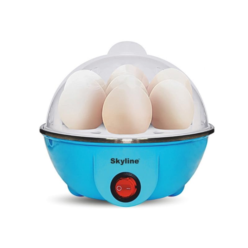 Image of Skyline 350 Watt Electric Egg Boiler, Quick & Easy Egg Cooker with BPA-Free Plastic