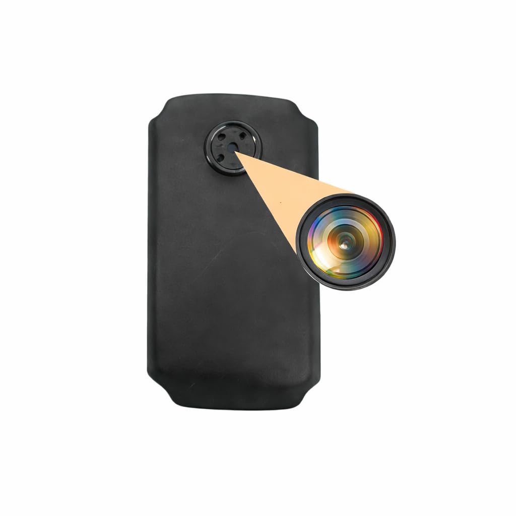 FREDI HD PLUS Mini WiFi Button Camera | 1080P Wireless Hidden Camera | Live Remote View with Motion Detection | Security Camera for Home and Office (iWFCAM APP)