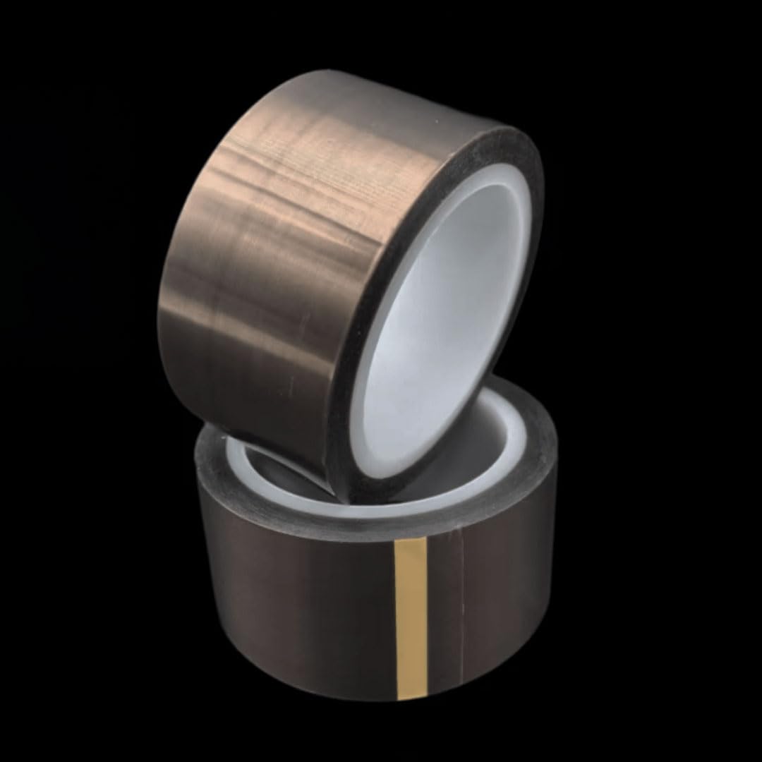 Tiras adhesivas de teflón, Cinta de película PTFE, adhesivo una cara gris, varios tamaños, grosor 0,05-0,18 mm(13x33000mmx0.18mm Upgrade)