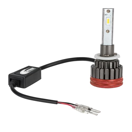 Image of 90W Super Power H27 LED Headlight Bulbs, 16,000LM, 6000K Cool White, 200% Brighter, 100x Longer Life, IP68 Waterproof, Universal Car & Bike (2-Pack, 2-Year Warranty)