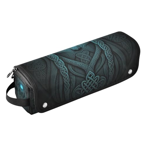 Bolso de viaje para herramientas de cabello con tapete de hierro para planchas y rizadores, gran capacidad organizadora para estilizadores de cabello miniatura 1
