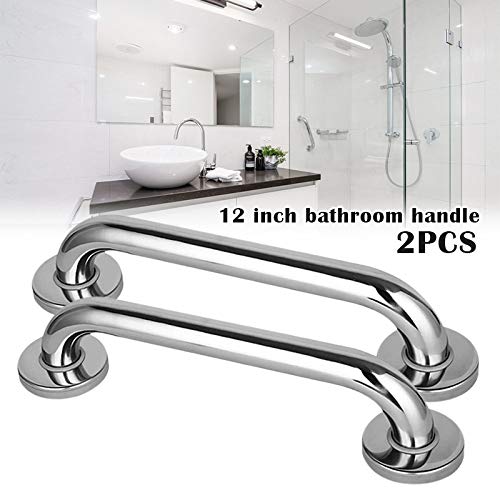 Barras de Apoyo para baño Barra de Apoyo para Ducha con asa de Acero Inoxidable para Mayor Seguridad en el baño