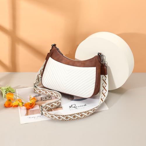 Image of GOIACII Crossbody Bags for Women Travel Purses Leather Handbags Medium Shoulder Bag with Adjustable Strap