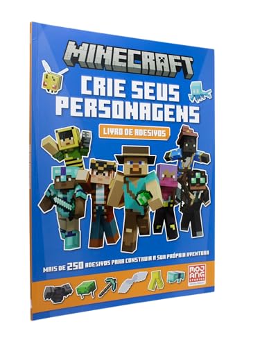 Minecraft | Crie seu personagem (Livro oficial de adesivos)