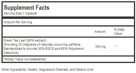 Advanta Supplements Green Tea Extract with Maximum Potency EGCG for Increased Metabolism