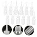 CLISPEED 12Pcs Scalp Bottle Applicator Durable Hair Color Mixing Bottles for Easy Application of Shampoo Dye and Sealants Reusable Containers for Beauty Seam