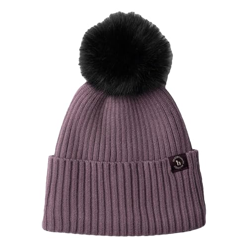 HORZE Nele Womens Knitted Hat - Flint Purple - One Size