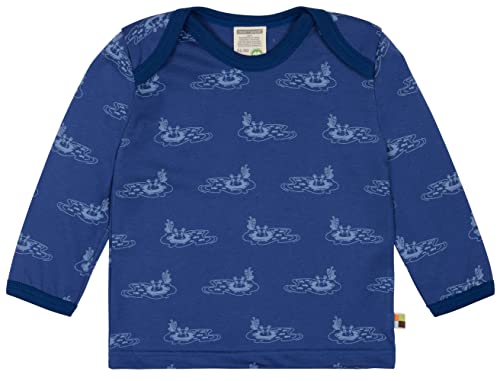 loud + proud Impresión, Certificado Gos Camiseta, azulón, 62-68 Unisex niños