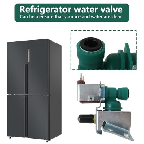 LINGSEE W10238100 Refrigerator Water Valve Compatible with Whirlpool/Amana/Jenn Air/Kenmore/Magic Chef/Maytag
