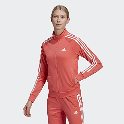 Image of adidas Women's Essentials Warm-Up Slim 3-Stripes Track Jacket