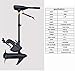 Produktbild MEICHEN Elektrischer Trolling-Motor von DC Batteriebetriebener Propeller, der Süßwasser des Schlauchbootfloß-Seesalzes fischt,40lbs