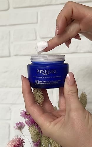 Éternel Beauty Restorative Moisturizing Soft Cream, Face Moisturizer For Dry Skin, Hydrating Face Moisturizer, With Hyaluronic Acid, Vitamin E & B5, Fragrance-Free, (2 Oz) #TOP2