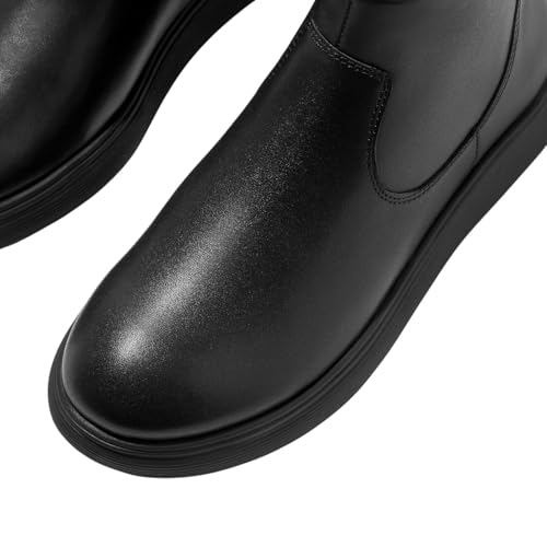 FitFlop Women's Iq-comff Leather Zip Ankle Boots3