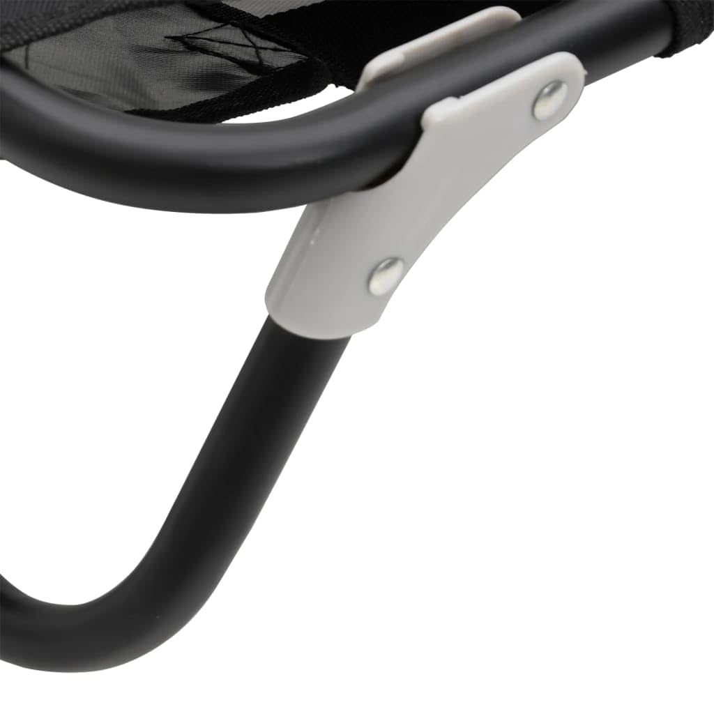 Cama para perros Cesta sofá Cómodo Plegable Tela Oxford y Acero Antracita 02_0043193