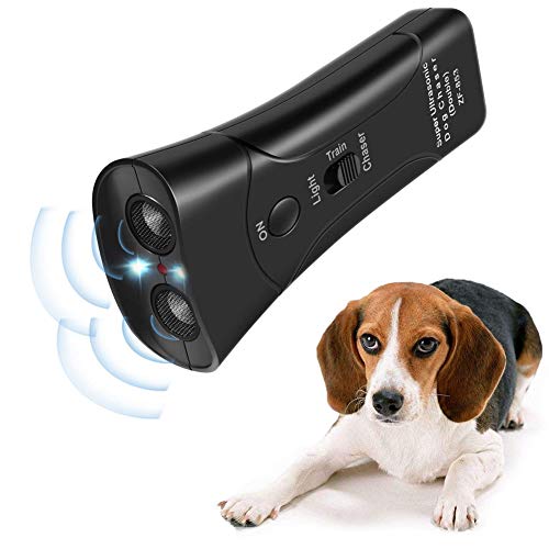 Humutan Handheld Dog Repellent, Ultrasonic Infrared Dog Deterrent, Dog Training for Small Medium
