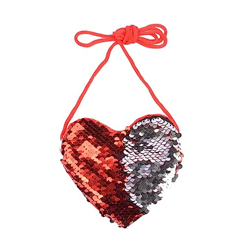 BESPORTBLE Heart-shaped Love Coin Purse Crossbody Bag for Year Old Boys and Girls Boy Girl Gifts