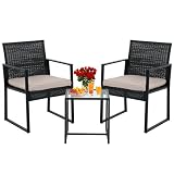 BLKMTY Wicker Bistro Set