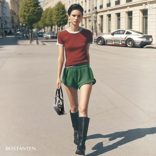 Image of BOSTANTEN Clear Bag for Stadium Approved Crossbody Purse Handbags for Concerts Sports Events