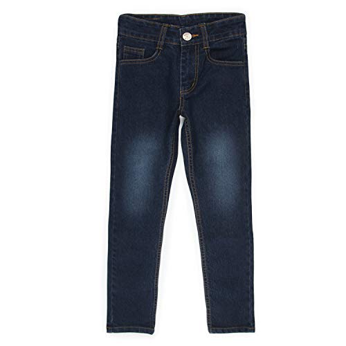 Image of Urbano Juniors Boy's Slim Fit Mid Rise Washed Denim Jeans Stretch