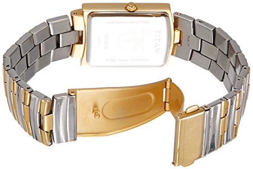 Image of Titan Bandhan Analog White Dial Pair Unisex Watch - NJ19402940BM01 / NJ19402940BM01