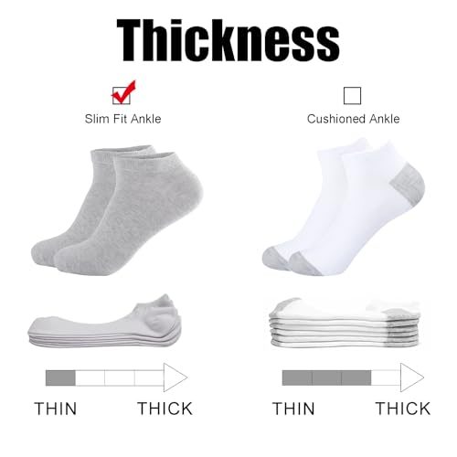 14 Pairs Thin Womens Ankle Socks, Running Low Cut Short Athletic Pack of Socks for Men2